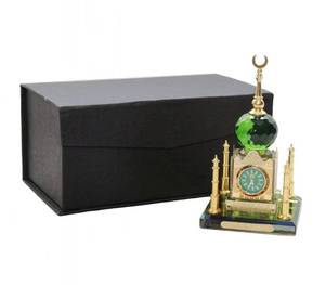 Livraison directe/vente en gros depuis le stock/personnalisation sur mesure selon échantillons, cadeaux de l'Aïd très demandés, verre cristal à quatre faces pouvant être enrichi. - Product Image 3