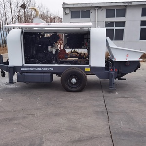 30-40 m³ Mobile <span class=keywords><strong>Mini</strong></span>-Mörtel-Betonpumpe Diesel Preis Stationäre Betonpumpe Pumpen Bau- und Konstruktionsmaschinen - Product Image 1