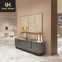 Sofá Media Luna de Lujo de Diseño Italiano Personalizado por el Fabricante, Nuevo Diseño, Conjunto de Sofás para el Hogar, Muebles de Lujo para Sala de Estar
