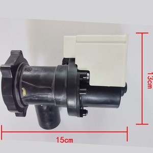 Pompe à eau pour machine à laver polyvalente, 15 cm x 13 cm, drainage électrique intégré pour lave-linge à chargement frontal - Product Image 1