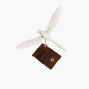 Ornamento Cigno <span class=keywords><strong>Bianco</strong></span> in Legno Massello Fatto a Mano, Senza Musica, Decorazione da Scrivania Creativa <span class=keywords><strong>e</strong></span> Dinamica, Giocattolo per Bambini <span class=keywords><strong>e</strong></span> Regalo Perfetto per Compleanni/Festività - Product Image 4