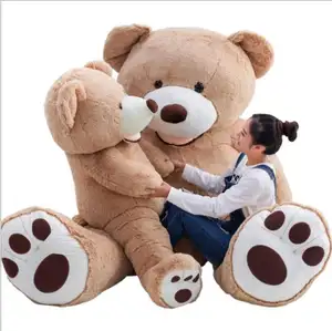 Hotsale low price 80-340cm giant promotion direct factory plush giant teddy bear toy stuffed plush big teddy bear animal toy