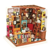 Jouet créatif DIY pour filles, maison de fleurs, modèle d'assemblage 3D fait main (Sam's Bookstore)