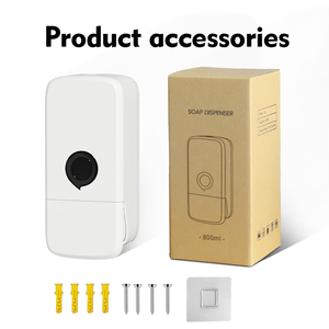 Andusic tay xà phòng Dispenser tường-gắn bơm lại 800ml lỏng nhãn hiệu bọt cho phòng tắm nhà bếp khách sạn sử dụng - Product Image 6