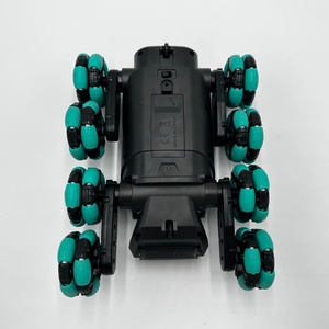 Robot chien intelligent télécommandé T55 2.4G en plastique, voiture électrique de cascades avec rotation à 360 degrés et télécommande, portée de 30 m pour enfants - Product Image 4