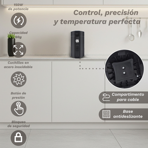 Molinillo Eléctrico Mo 150r, Capacidad de 50 Gramos, Potencia de 150w, para Moler Café - Product Image 2