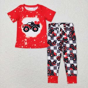 Conjunto de pijama Love Cowboy rojo para niños - Product Image 5