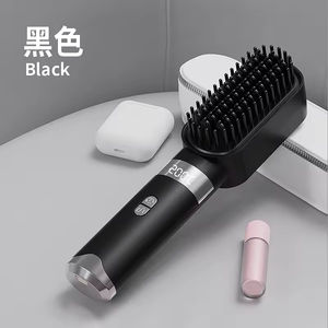 Productos para Dropshipping 2026: Peine Alisador Inalámbrico Portátil con Pantalla LCD Tipo-C, Agente de Dropshipping - Product Image 4