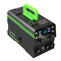 Soudeuse automatique Lingba 180A 3-en-1 MIG/MMA avec technologie d'inversion 5KVA 110V/220V Entrée Protection IP21S