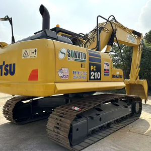 Excavadora de cadenas Komatsu PC210-8 usada de alta calidad, 21 toneladas, motor, caja de cambios, bomba, cojinete, venta directa de comercio exterior - Product Image 4