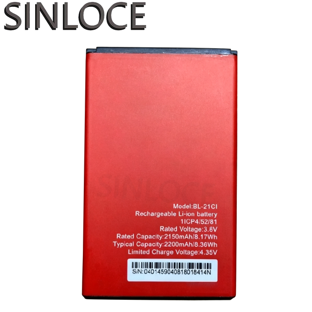 BL-21Ci 2200mAh OEM Li-ion Mobile Phone Battery for Itel A33 Batteries