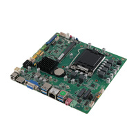 Carte mère Mini ITX LGA1151 H110 Intel Core I3 I5 I7 6ème 7ème 8ème 9ème génération DDR3L M.2 NVme SATA DP LVDS