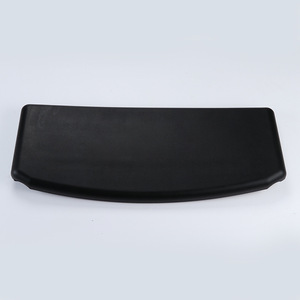 Office Chair PU <b>Backrest</b> 1821 Inches Black Modern Design For Office Furniture - Product Image 2