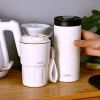 Mug de voyage isotherme en acier inoxydable de 500 ml avec boîte, sans BPA, écologique, isolation thermique de 6 à 12 heures