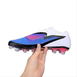 Botas de fútbol FG/TF al por mayor OEM/ODM para adultos y jóvenes, con opciones antideslizantes, ligeras y transpirables de tejido. - Product Image 2