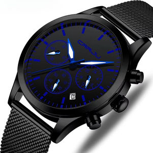 2026 New Generous Simple Stainless Steel <b>Men's</b> quartz <b>watchs</b> 41mm Alloy Waterproof Luminous hands Wristwatch - Product Image 4