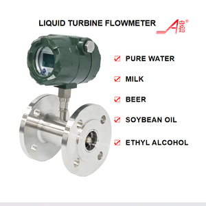 Tùy Chỉnh Tuabin Lưu Lượng Kế Với Màn Hình <span class=keywords><strong>LCD</strong></span> Hiển Thị OEM Cho Chất Lỏng Lưu Lượng Trung Bình Mét 4-20mA RS485 Xung Threaded Kết Nối Mặt Bích - Product Image 2