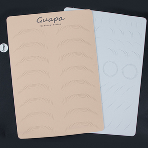 Pre-in lông mày Tattoo thực hành da trắng hồng màu Latex da thực hành cho pmu Ombre lông mày và tóc đột quỵ hình xăm - Product Image 2