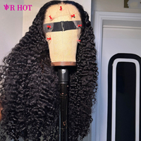 Perruques sans colle à dentelle frontale en cheveux vietnamiens bruts, à cheveux bouclés birmans, de luxe, originales, en cheveux humains, pour femmes noires