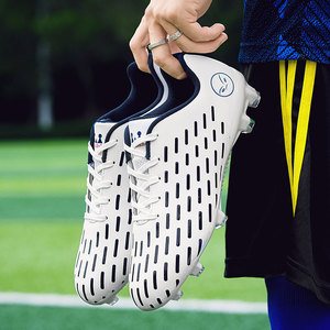 <span class=keywords><strong>Chaussures</strong></span> <span class=keywords><strong>de</strong></span> football professionnelles QiLi toutes saisons à crampons AG pour hommes, idéales pour l'entraînement sur gazon synthétique – Meilleures ventes - Product Image 6