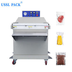 Machine à vide automatique en acier inoxydable <span class=keywords><strong>DZ</strong></span>(Q)-800W pour sachets en aluminium, machine à vide commerciale en acier inoxydable - Product Image 1