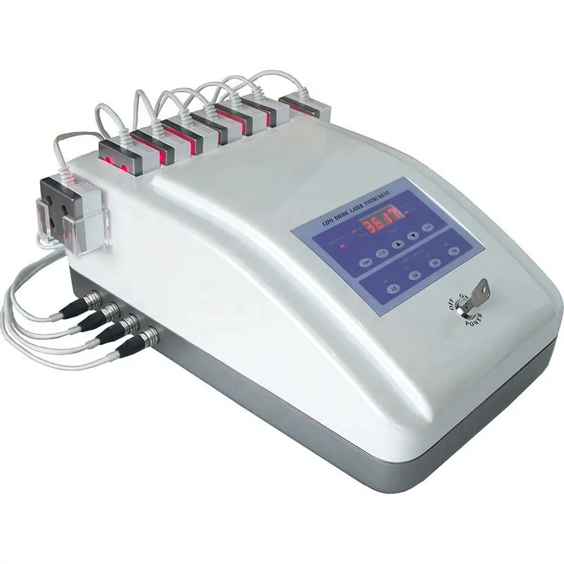 MDL100N-8 atividades de Natal indolor diodo laser lipo que slimming a máquina equipamentos de remoção de gordura