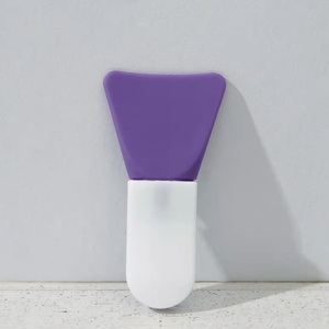 Pinceau applicateur de masque en silicone à manche court, spatule de maquillage pour crème, gel, argile, outil cosmétique de beauté - Product Image 5