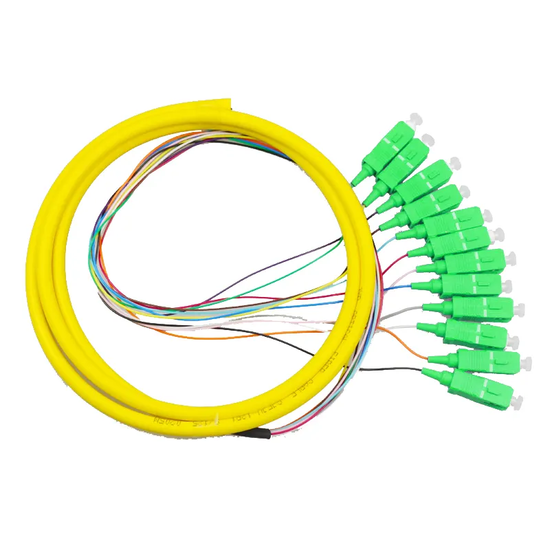 ZHEFAN fabbrica ad alte prestazioni Simplex Duplex Patch Cord con Sc Lc Fc St Mtrj connettori grado B cavo Patch in fibra ottica per interni