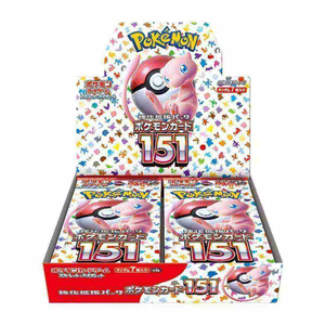 Q Y 100% Scarlet Violet SV2A 151 Versión Japonesa, Juego de Tarjetas Coleccionables de Papel, 1 Caja, 30 Paquetes, 150 Hojas, Paquete de Refuerzo - Product Image 1