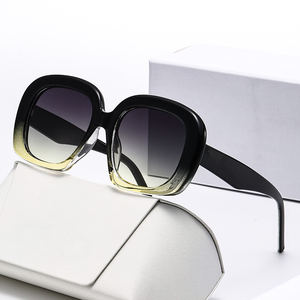 Gafas de Sol Vintage 6222 con Marco Grande para Hombre, Nuevas y Populares, Color Beige Cuadrado, Lentes Gruesas con Protección UV400 para Mujer - Product Image 4