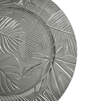 Assiettes de Présentation en Gros, Luxe, Durables, en Plastique, 13 Pouces, en Stock, Pigmentées, Personnalisables pour Mariages et Hôtels