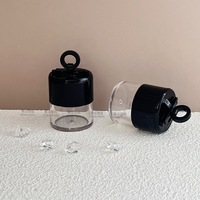 Poudre cosmétique personnalisée Bang Bang, mini-bandeau en forme de champignon, houppette en maille de coton, matériau de sous-conditionnement pour poudre de miel