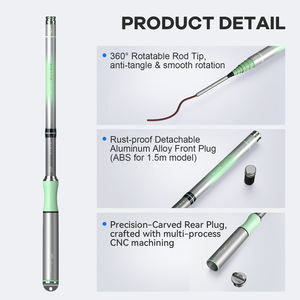 Canne à pêche télescopique en fibre de carbone personnalisée, marque privée, haute qualité, réglable, légère, action lente moyenne pour <span class=keywords><strong>lac</strong></span> et ruisseau - Product Image 3