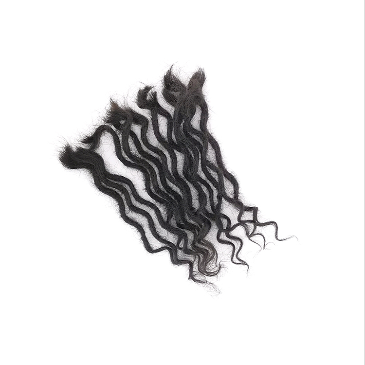 [KAMA Dreads]Permanent Human Hair Dread Locs Extensions Dreadlocks Naturel Paquet Detail Section 4