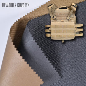 Тактические жилеты из 1000D тканой полиэфирной кордурной нейлоновой ткани с полиуретановым покрытием окрашенный узор водоотталкивающий и водонепроницаемый - Product Image 6