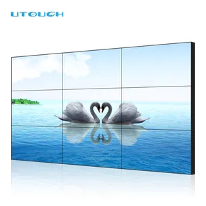55 Zoll nahtlose Multi-Screen LG TV Wand paneel montiert LCD-Spleiß bildschirm Videowand 2x2 3x3 Innen werbung Display Monitor