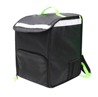 Mochila aislante para llevar comida, bolsa de refrigeración para bicicleta, Pizza, personalizada de fábrica, de alta calidad, impermeable, JLD