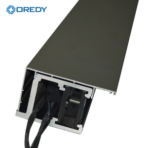 Outus moderno a basso rumore lineare motore a corrente continua sistema automatico <span class=keywords><strong>porta</strong></span> <span class=keywords><strong>scorrevole</strong></span> in vetro per Villa Hotel a casa - Product Image 4