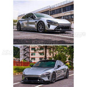 Para Xiaomi SU7: Alerón delantero y trasero, difusor, faldones laterales, protector de parachoques, accesorios para coche - Product Image 5