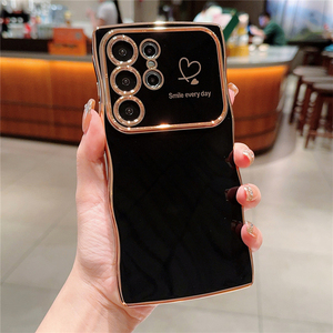 Custodia per Telefono di Lusso con Design a Cuore Ondulato Elettroplaccato per <span class=keywords><strong>Samsung</strong></span> Galaxy S25 Ultra S24 S23 S22 Plus A14 A15 A24 A25 - Product Image 6