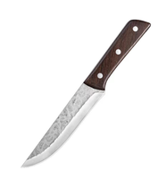 Ensemble de couteaux de boucher pakistanais à désosser en acier inoxydable à prix de gros professionnels couteaux de chef de cuisine serbe