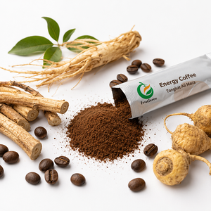 Café aux herbes <span class=keywords><strong>bio</strong></span> à base de Tongkat Ali, Maca, Ashwagandha et Ginseng, marque privée OEM - Product Image 2