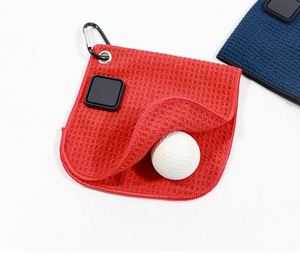 Toalla Magnética con Tejido Waffle, Limpiador de Palos de Golf con Imán de Alta Resistencia, Toalla de Microfibra Personalizada para Pelotas de Golf - Product Image 1