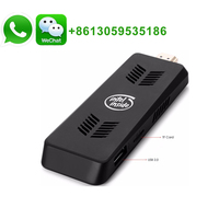 Potente Mini PC Stick con 2GB de RAM y 32GB de Almacenamiento, Intel Cherry Trail Z8350 Quad Core, Win10, Potente TV Stick USB
