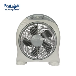 CE Certified 12 Inch 3-Speed Mini <strong>Box</strong> <strong>Fan</strong> Quiet Plastic Desk <strong>Fan</strong> with Knob Control for Office Home Car Use Outdoor Friendly - Product Image 2
