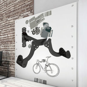 Support <span class=keywords><strong>mural</strong></span> pour <span class=keywords><strong>vélo</strong></span> en acier - Support de <span class=keywords><strong>vélo</strong></span> <span class=keywords><strong>horizontal</strong></span> pour 1 <span class=keywords><strong>vélo</strong></span> - Support de <span class=keywords><strong>vélo</strong></span> sécurisé pour garage - Product Image 3