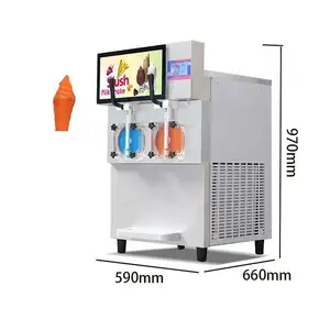 Slush Granita Machine Frozen Drinks Ice Cream Sorbet Granita Slush Puppy Slush Maker Machine