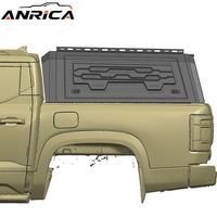 Capot de benne en aluminium pour camionnette, installation sans perçage, verrouillage de hayon, ajustement universel, protection de cargaison étanche, personnalisable