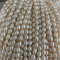 Vente en gros de perles d'eau douce naturelles baroques de qualité supérieure AAAA, 5-6 mm, bijoux en perles de cristal DS, fabrication de bijoux DIY