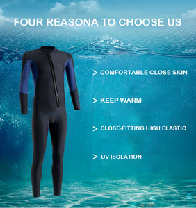 Venta caliente personalizado Fullbody de manga larga de <span class=keywords><strong>neopreno</strong></span> chaquetas de natación para hombres mujeres 7mm 5mm 3mm impermeable traje de baño de pesca submarina - Product Image 6